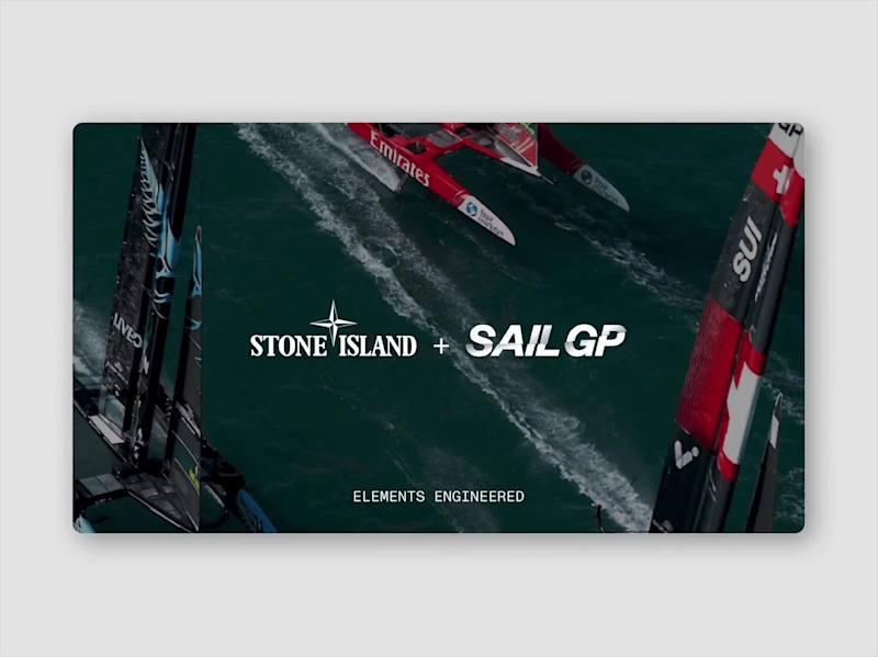 Cover image for Stone Island x SailGP “Elements Engineered” Capsule Launch Deck