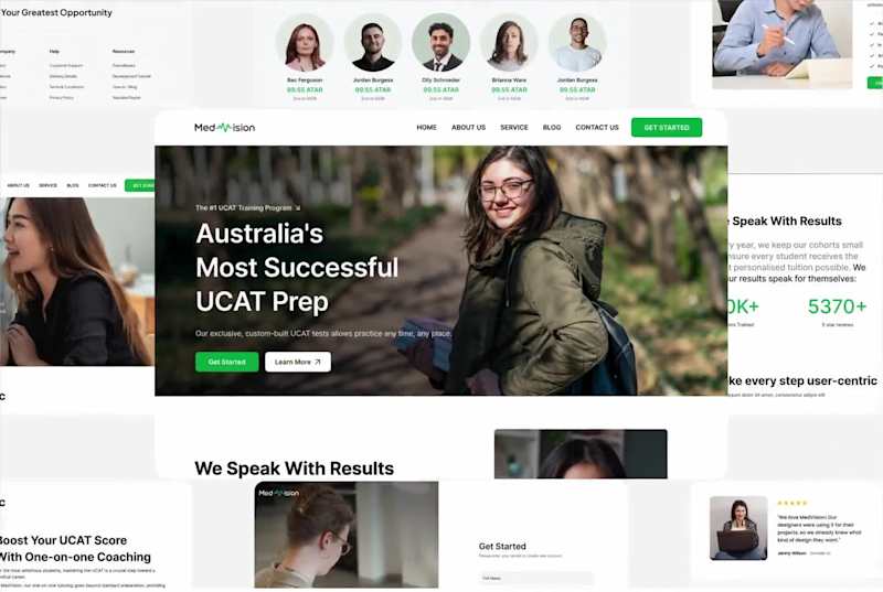 Cover image for MedVision Educational Platform Development