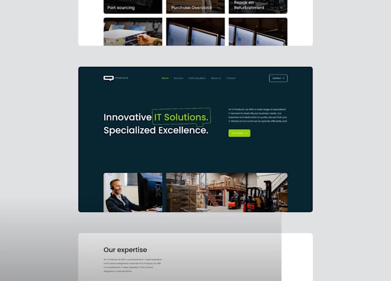 Cover image for Website Design and Development for Q-Products