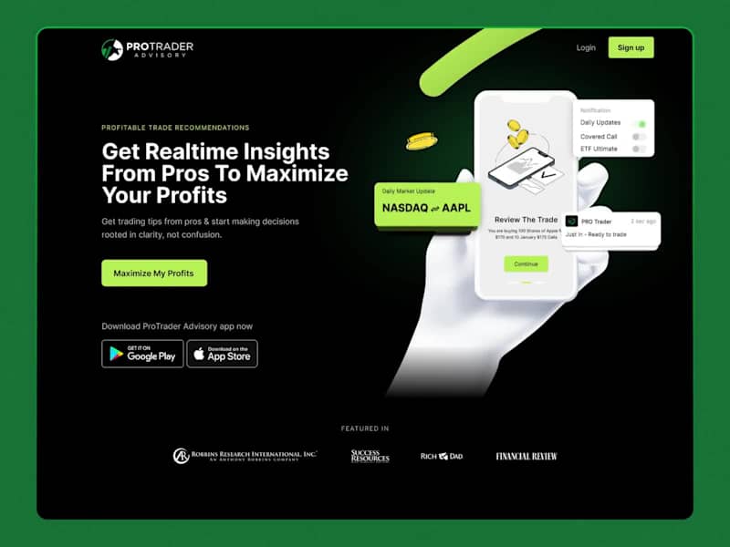 Cover image for protraderadvisory.com - Lottie Animations