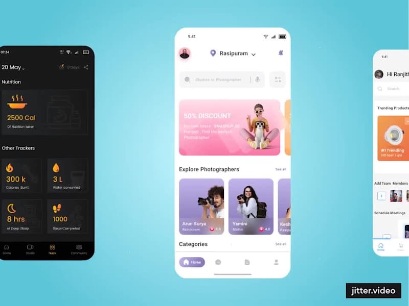 Cover image for Mobile App - UI Design