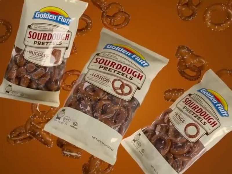 Cover image for Sourdough Pretzels Snack Packaging Design