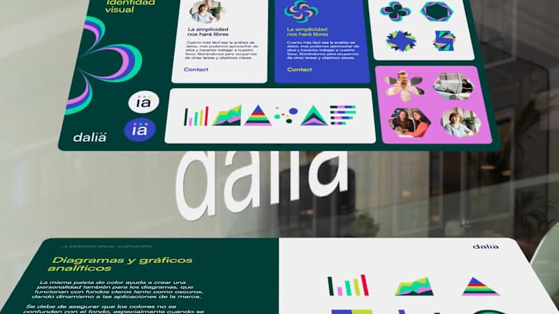 Cover image for Brand Identity for Dalia monitoring