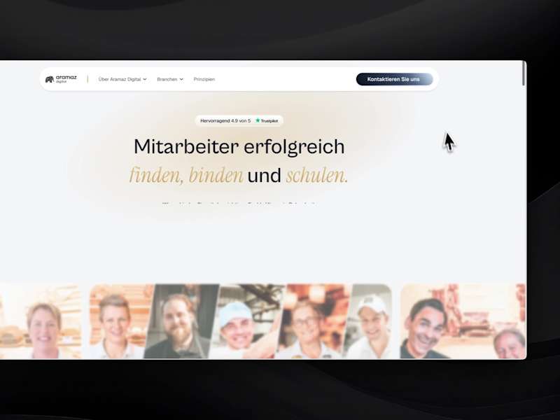 Cover image for Aramaz Digital • Redesign for clarity and conversion