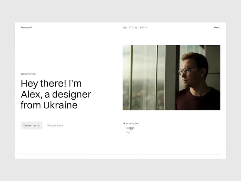 Cover image for Promova — Blog and Portfolio Website
