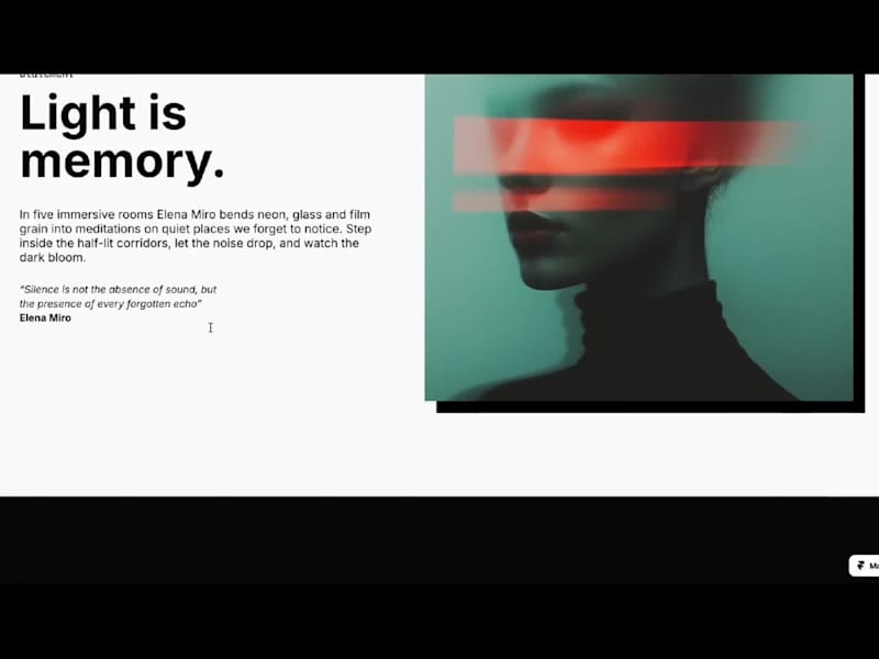 Cover image for Fragments - art exhibition