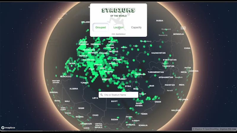 Cover image for Leftfut.com Map Visualizations