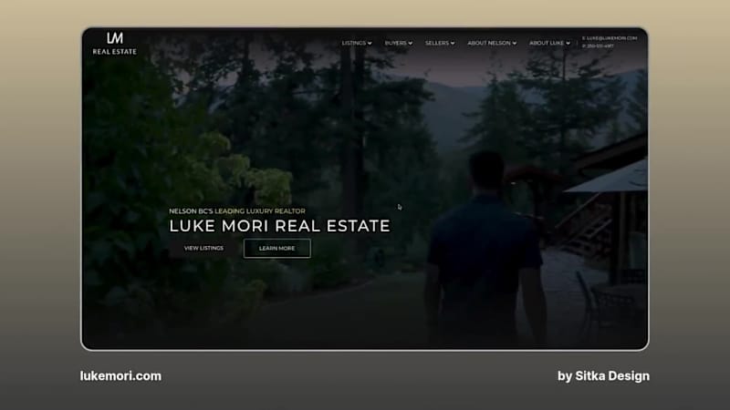 Cover image for Webflow Luxury Real Estate Agent - Web Design & Development, SEO