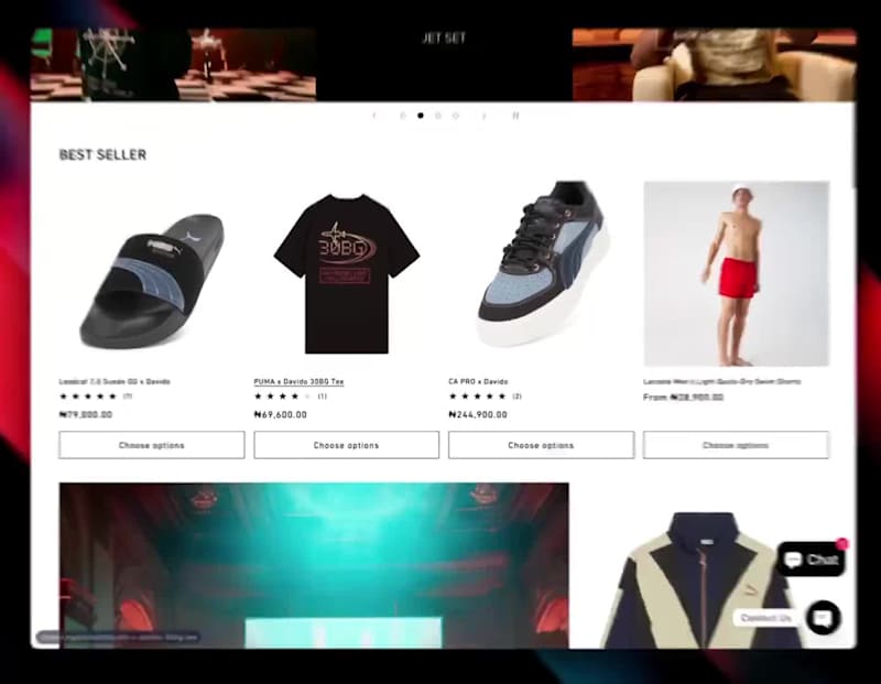 Cover image for TheMix Ecommerce website: Puma X Lacoste