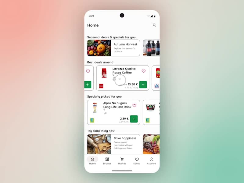 Cover image for Urban Basket Grocery Delivery App Development