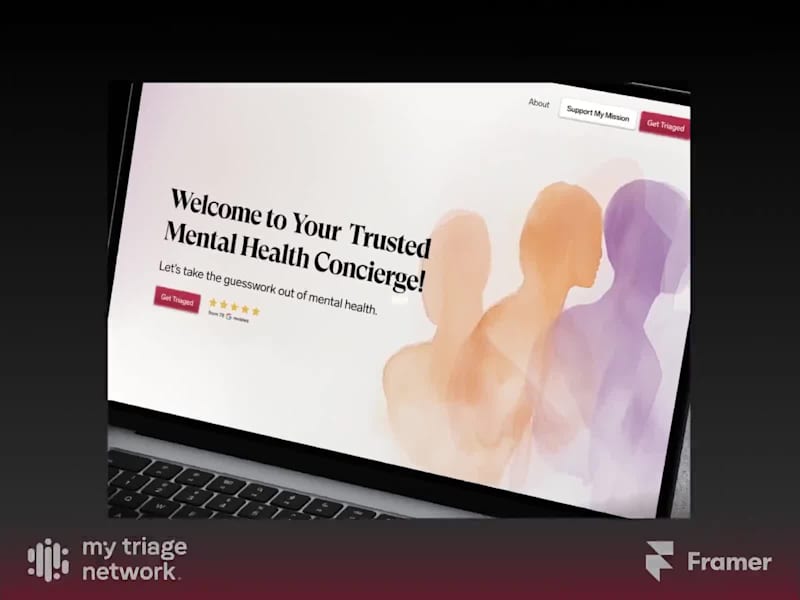 Cover image for Triage Network | Framer Website Development