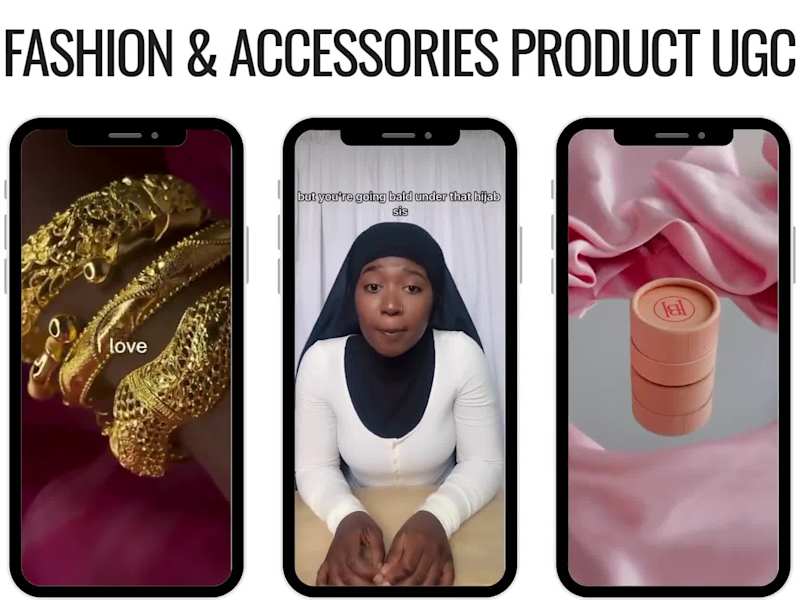 Cover image for UGC Fashion & Accessories Product Videos