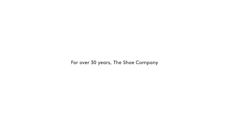Cover image for The Shoe Co. re-brand sizzle reel.