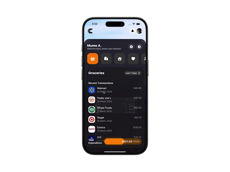 Cover image for Crest - Budget/Expenditure Tracking iOS App