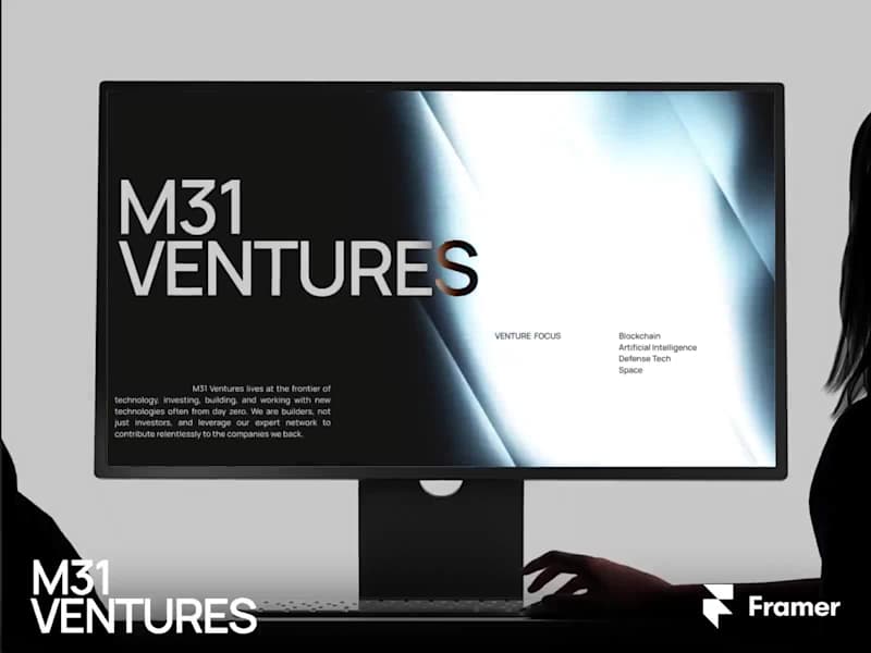 Cover image for M31 Ventures | Framer Website Development