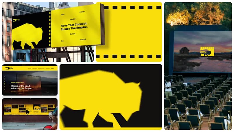 Cover image for Open Prairie Film Festival — Brand & Logo Design