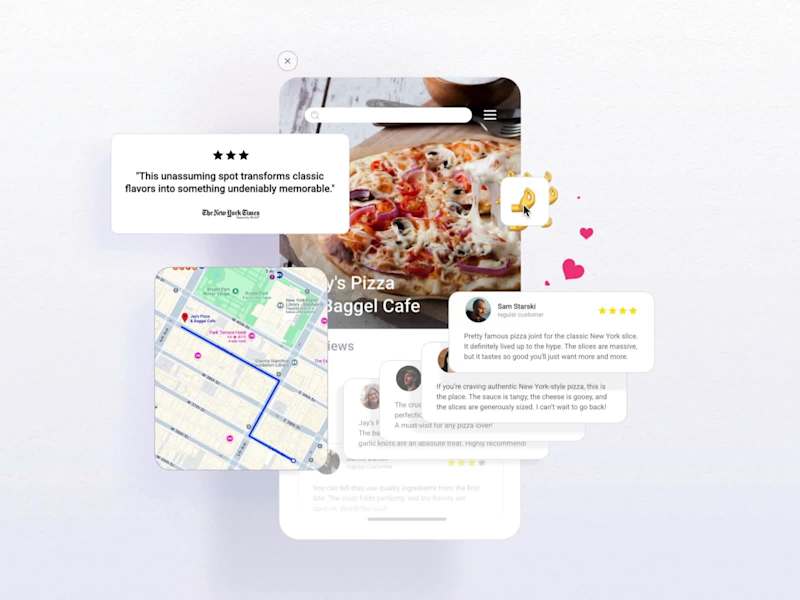 Cover image for Rive prototype of the food delivery app