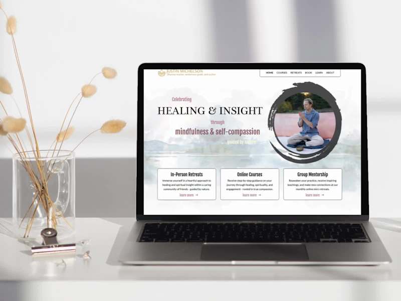 Cover image for Custom Kajabi Website – Courses, Retreats, and More