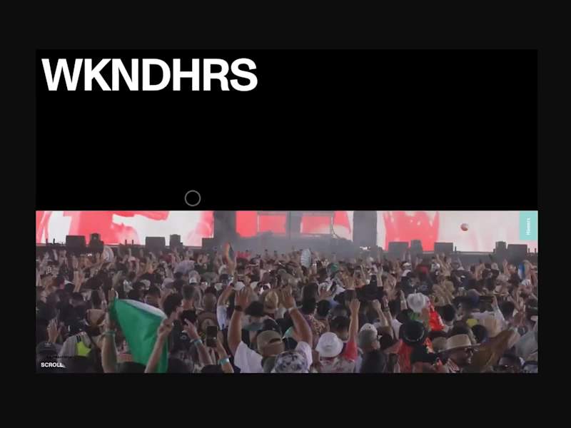 Cover image for WKNDHRS Website
