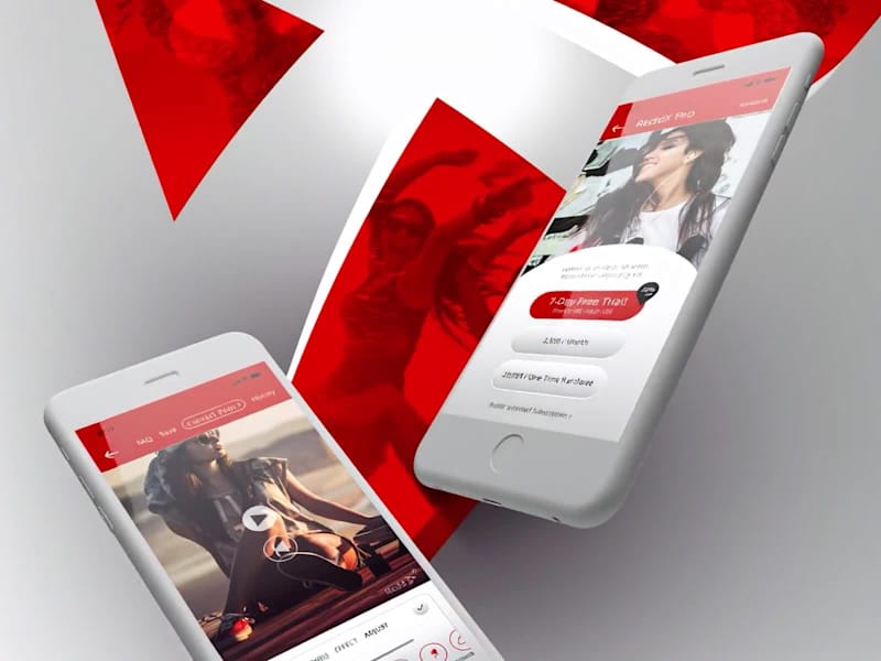 Cover image for ReddX Mobile app design. Prototyping.