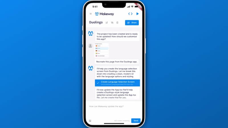 Cover image for Makeway - World's First AI Text-To-App Builder