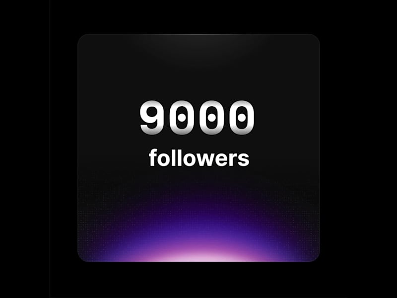Cover image for 10K Followers – A Milestone in Growth & Design