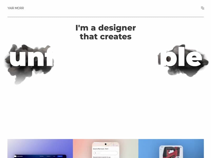 Cover image for Designer portfolio | Web Design, Animation & 3D