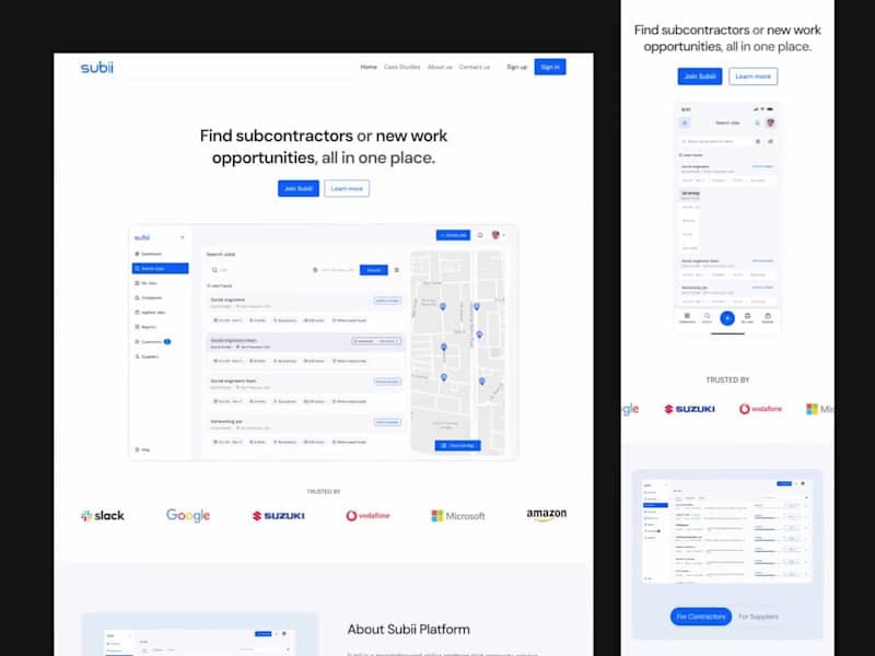 Cover image for Subii - Website redesign and Framer implementation