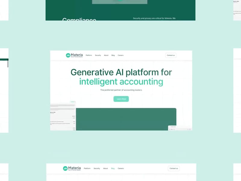 Cover image for Materia AI SaaS Company