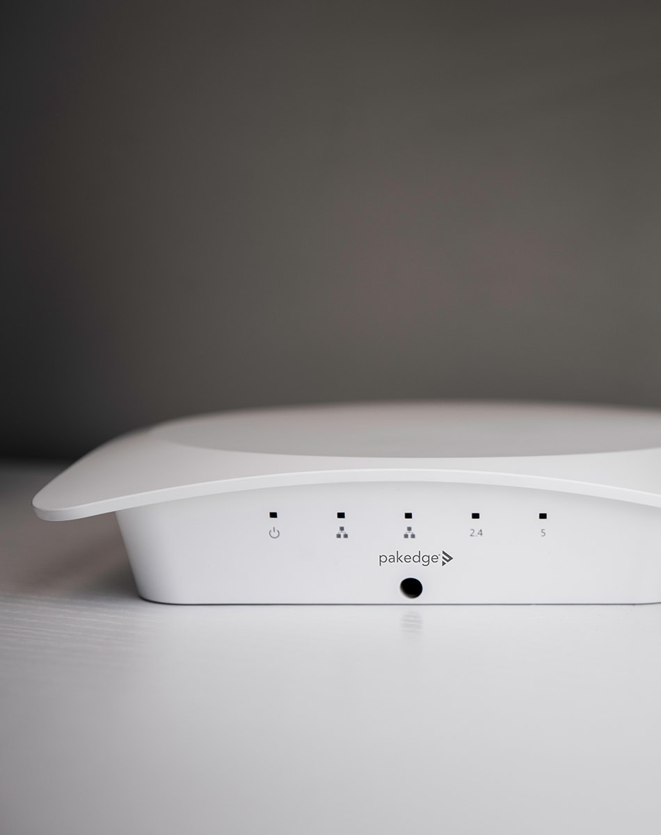 close up view of wk-1 wireless access point unit