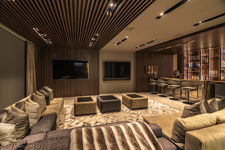 Home Theater Designs for Palm Beach Homes