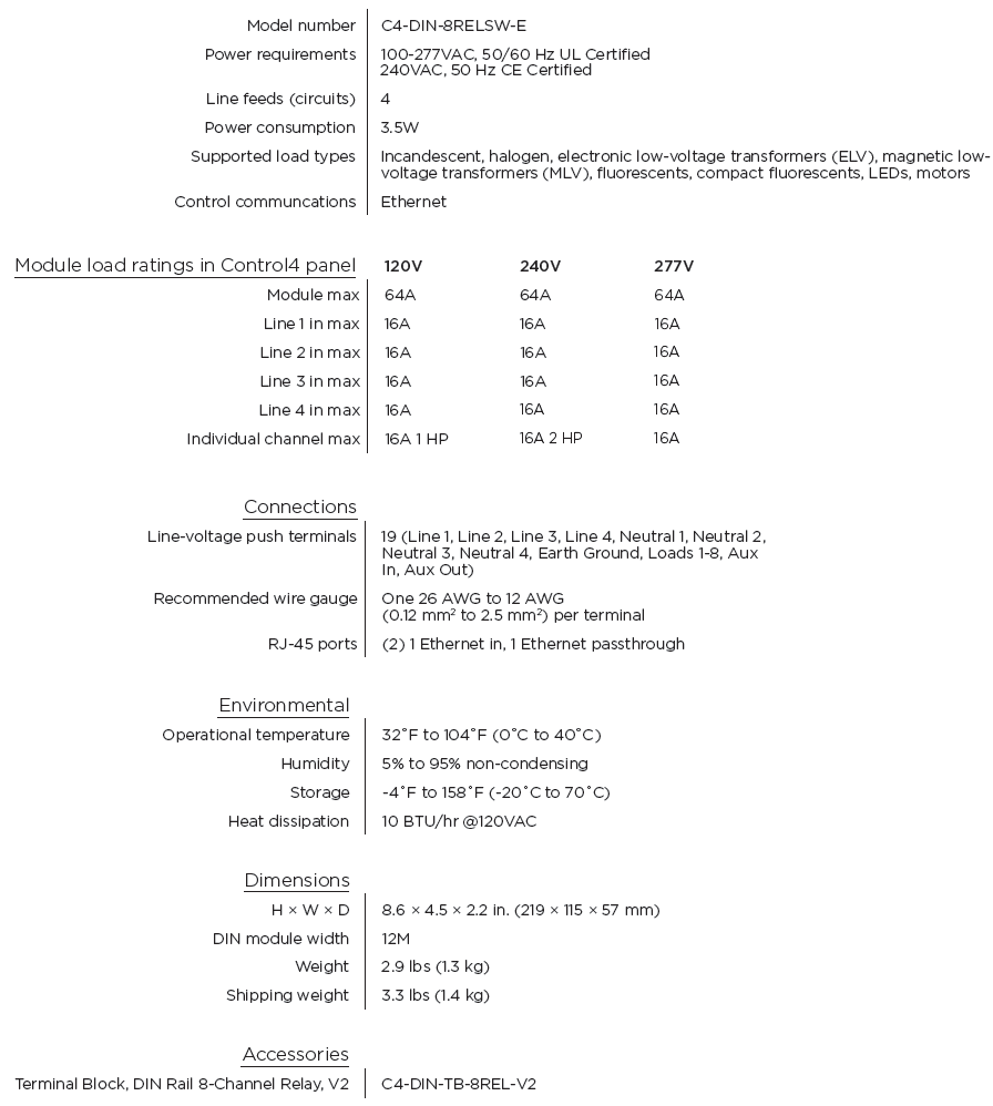 DINRail 8Channel Relay V2 The Home Automation Store