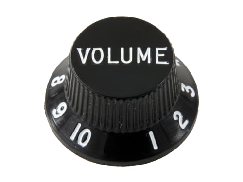 A volume knob
