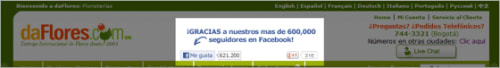 With Facebook image