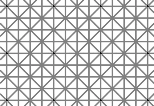 Grid illusion
