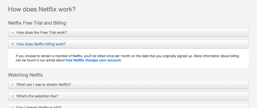 Netflix FAQ