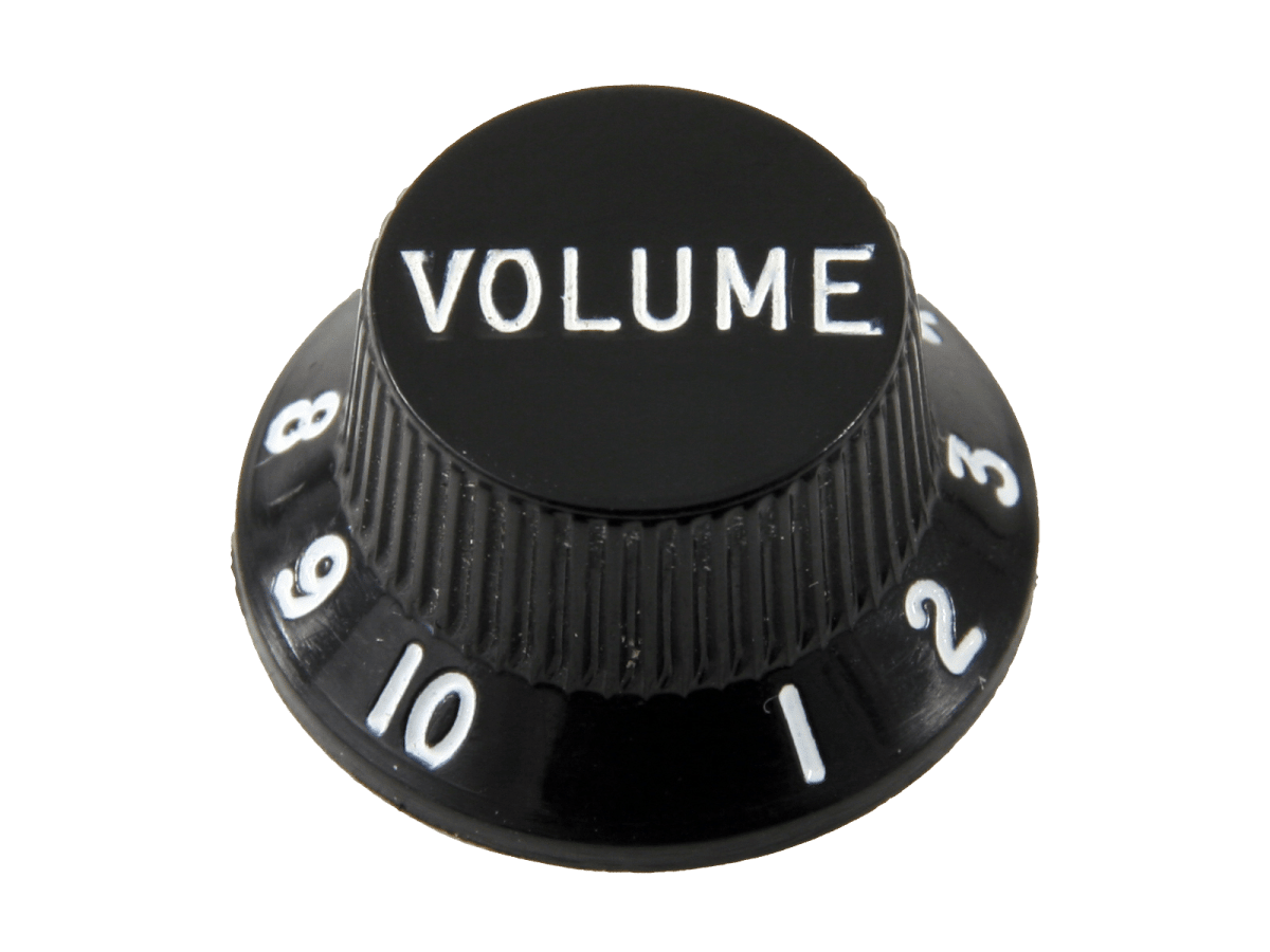 A volume knob