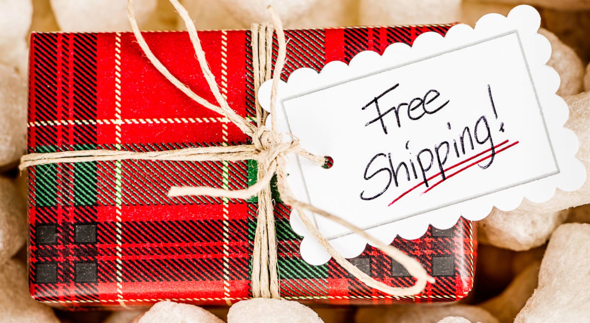 Free holiday shipping