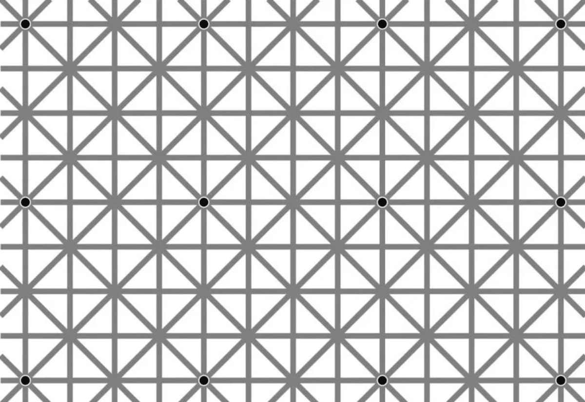 Grid illusion