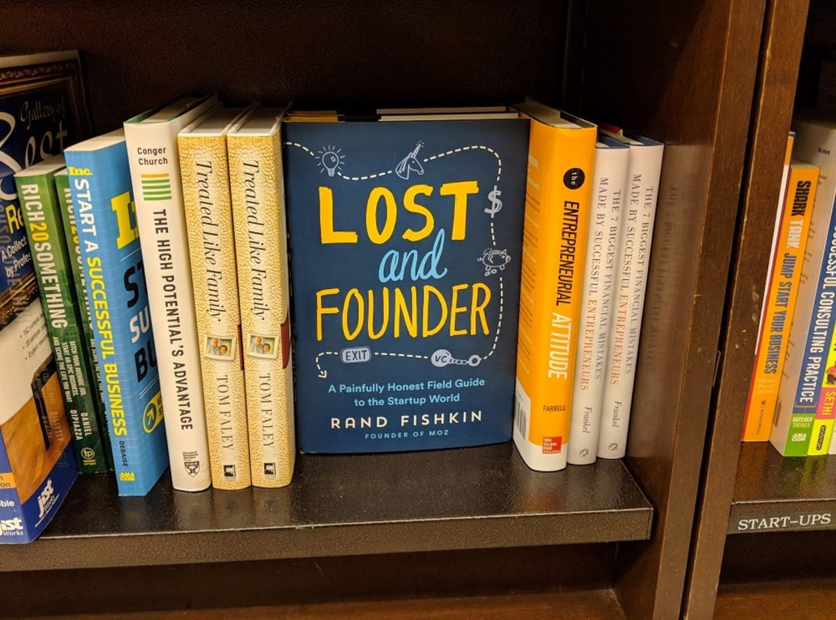 Rand Fishkin’s book, Lost and Founder