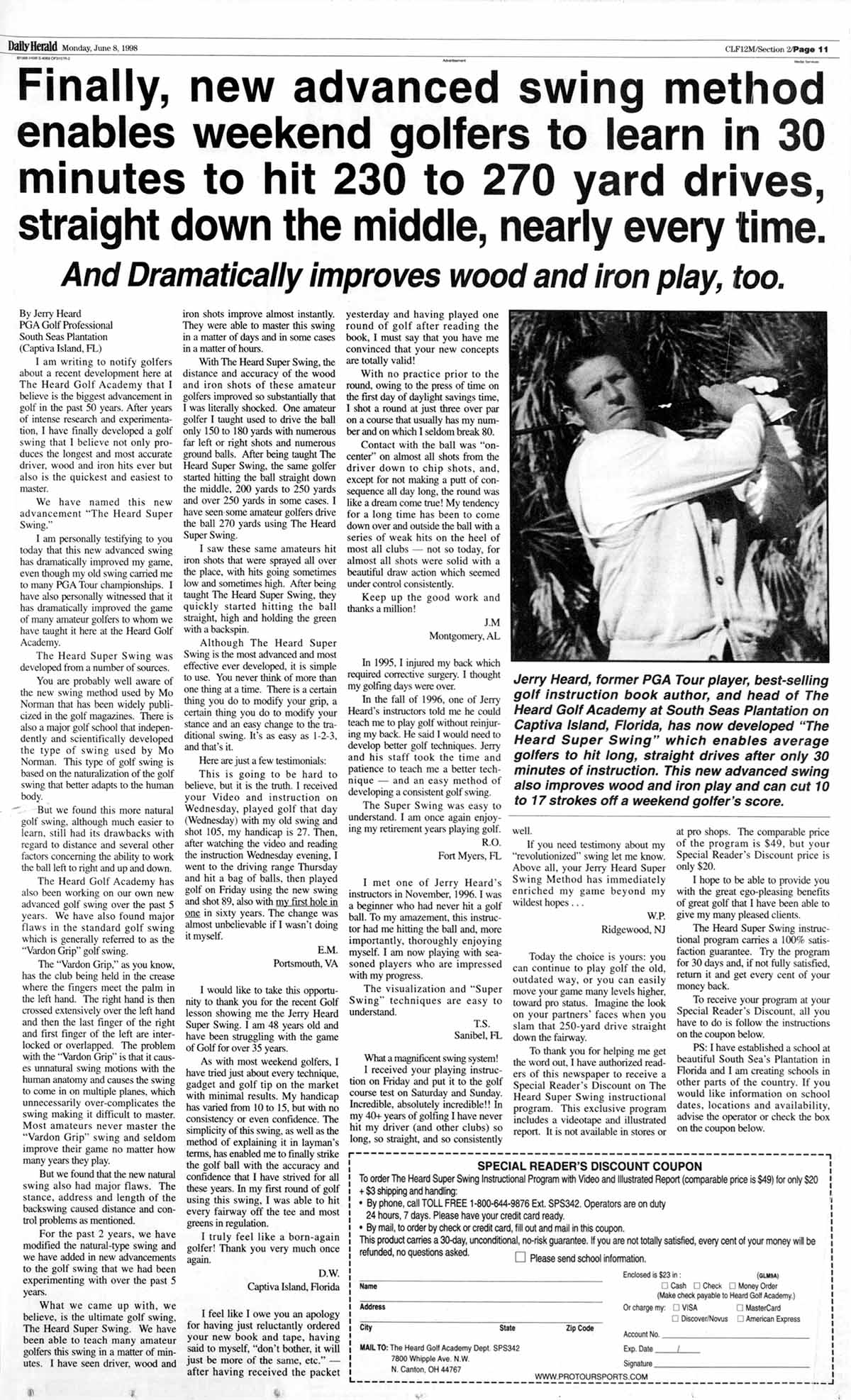 Full image of the newspaper ad. See the readable PDF version linked below.