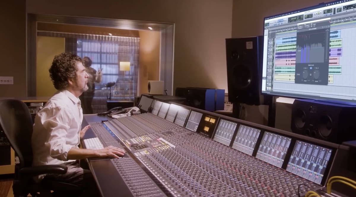 A screenshot from the Autotune video testimonial showing the software in action