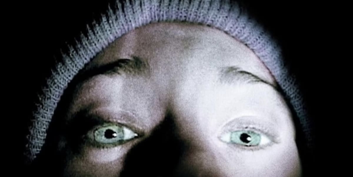 A still from The Blair Witch Project.