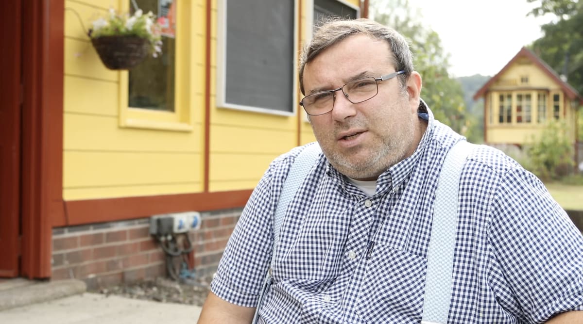 Greg Wilson, General Manager of Churnet Valley Railway.