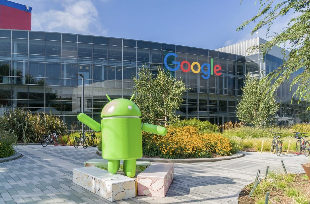 Google&rsquo;s headquarters.