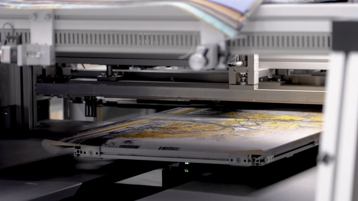 Parrot Print’s offices and printing set up