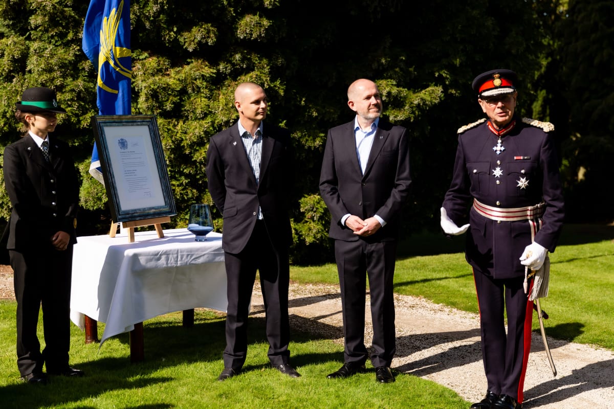 The presentation of the Queen’s Award for International Trade