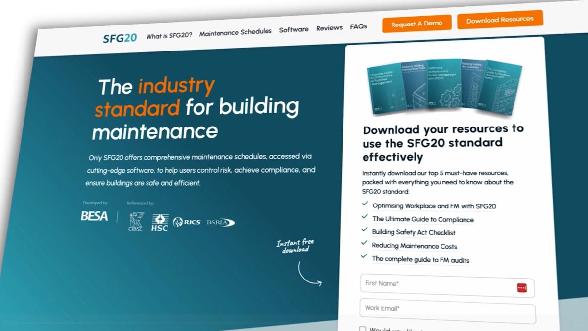 The landing page that delivered 12 months’ of PPC leads in under a month.