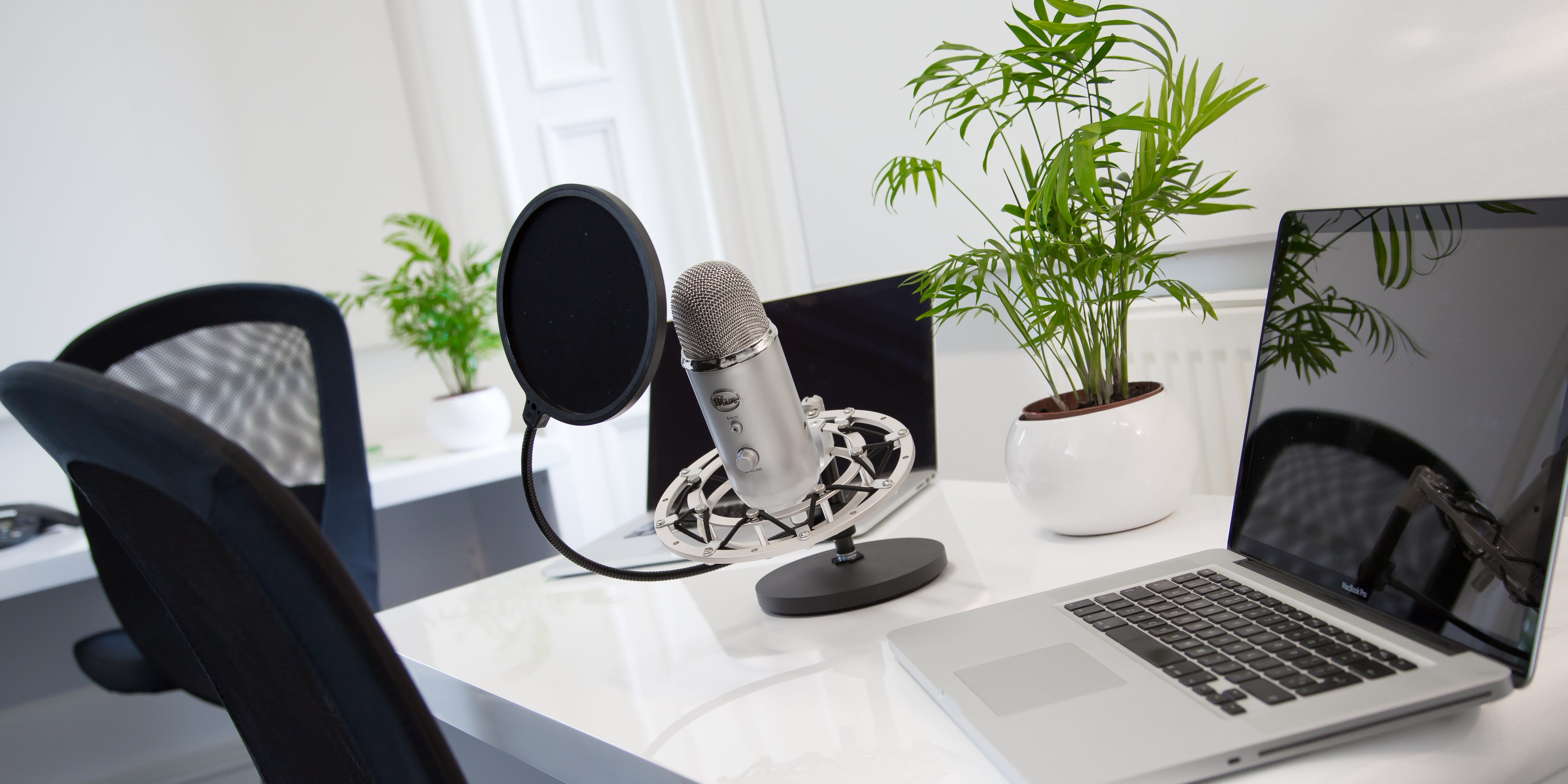 Podcast set-up