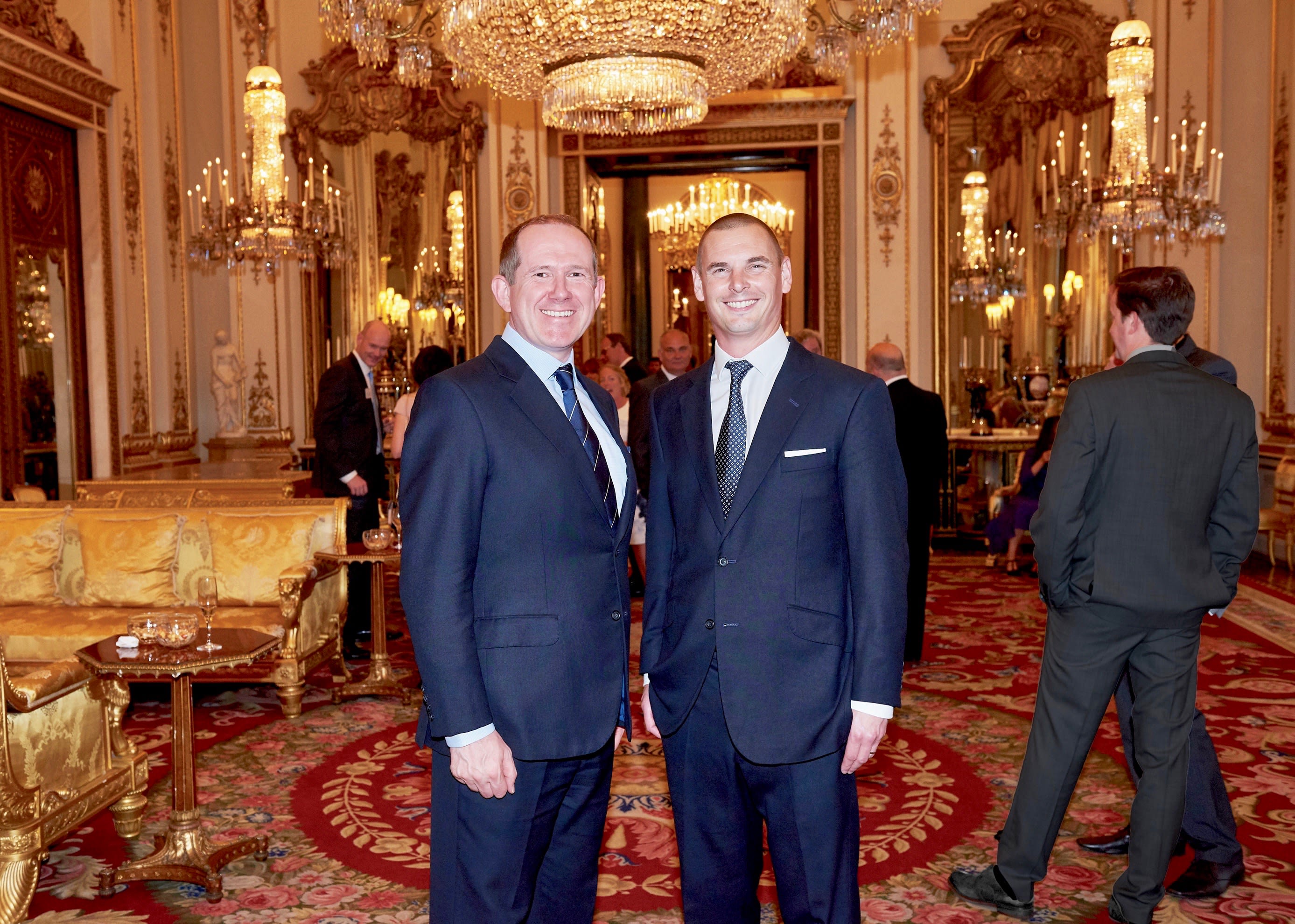 Our founders Ben and Karl in The White Room.